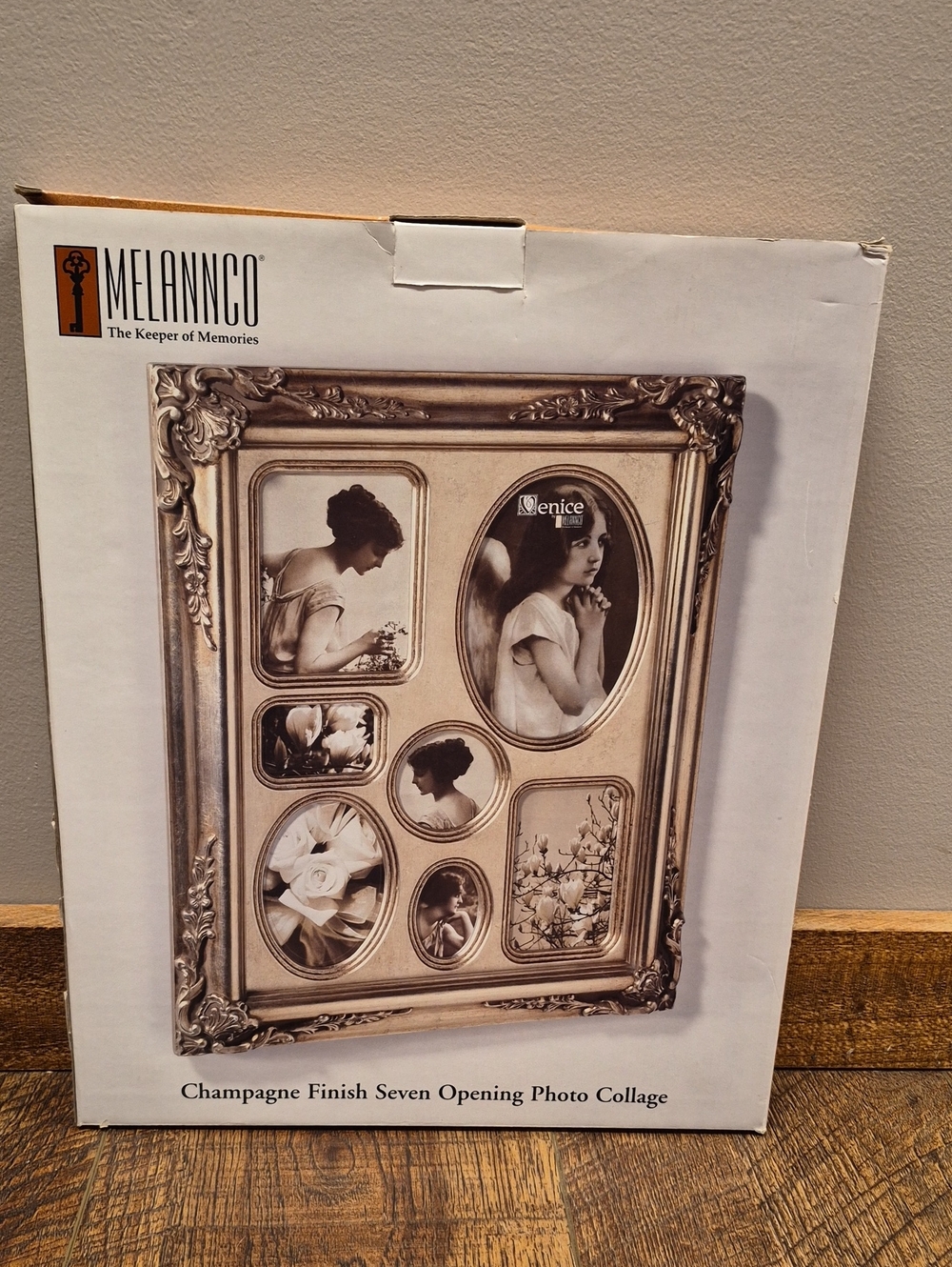 Victorian New In Box Melannco Champagne Finish Photo Collage